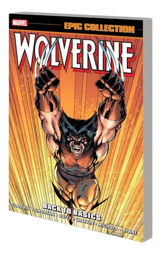 Portada de Wolverine Epic Collection, De Archie Goodwin. Editorial Marvel Universe, Tapa Blanda En Inglés, 2022