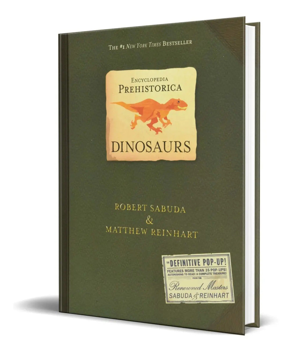 Portada de Enciclopedia Prehistorica Dinosaurios [ Pop Up ] Pasta Dura