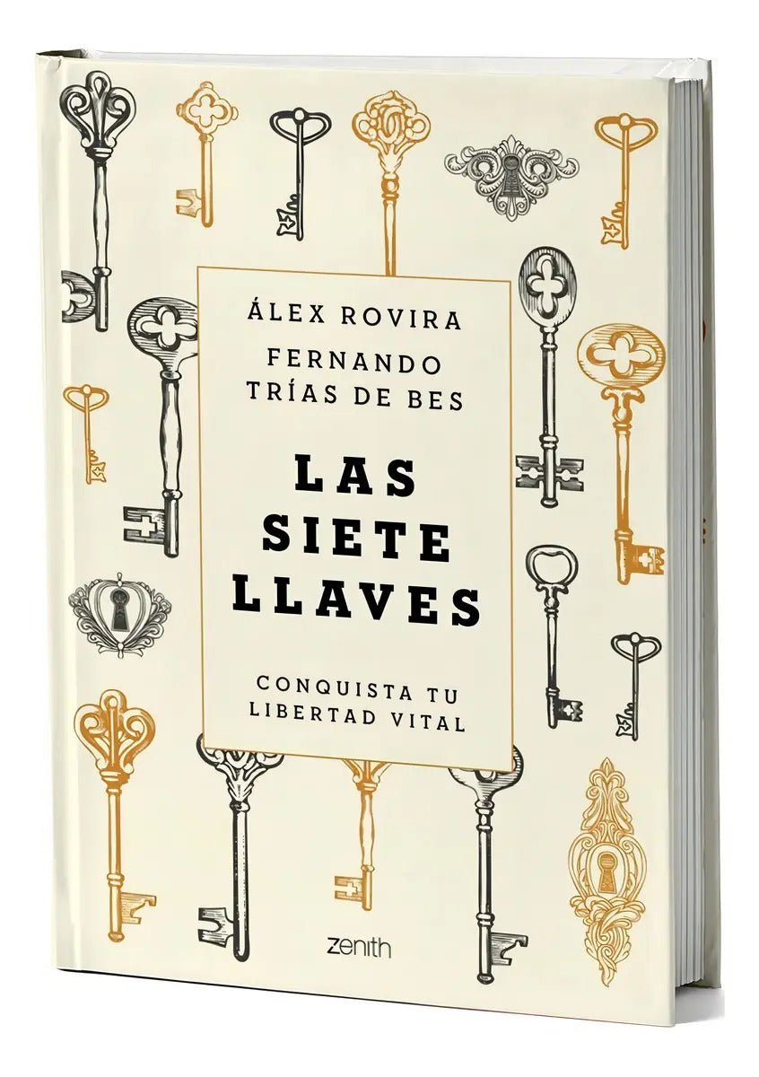 Portada de Las Siete Llaves- Alex Rovira, Trias- Original- Pasta Dura
