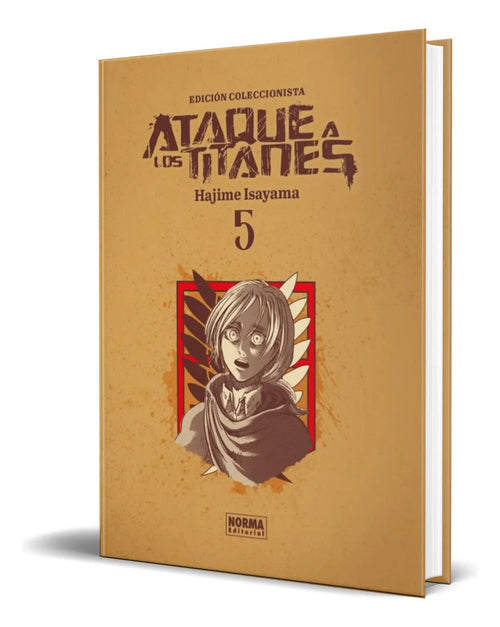 Portada de Cómic Ataque A Los Titanes [ Edición Integral ] Español Vol.5