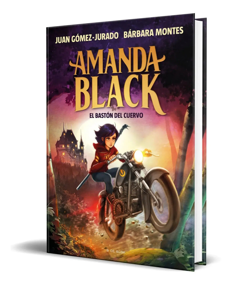 Portada de Libro Amanda Black Vol.7 [ El Bastón Del Cuervo ] Original