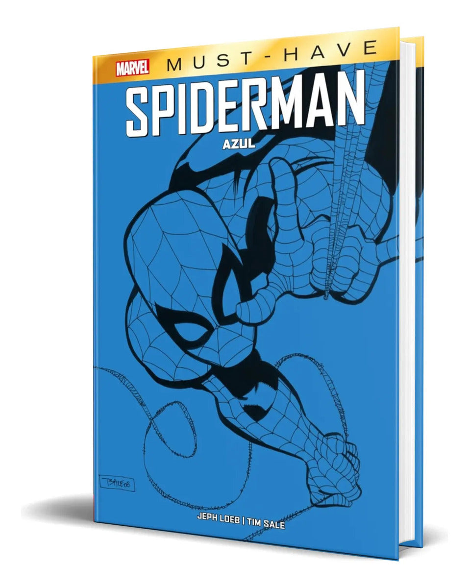 Portada de Libro Spiderman. Azul [ Jeph Loeb ] Original