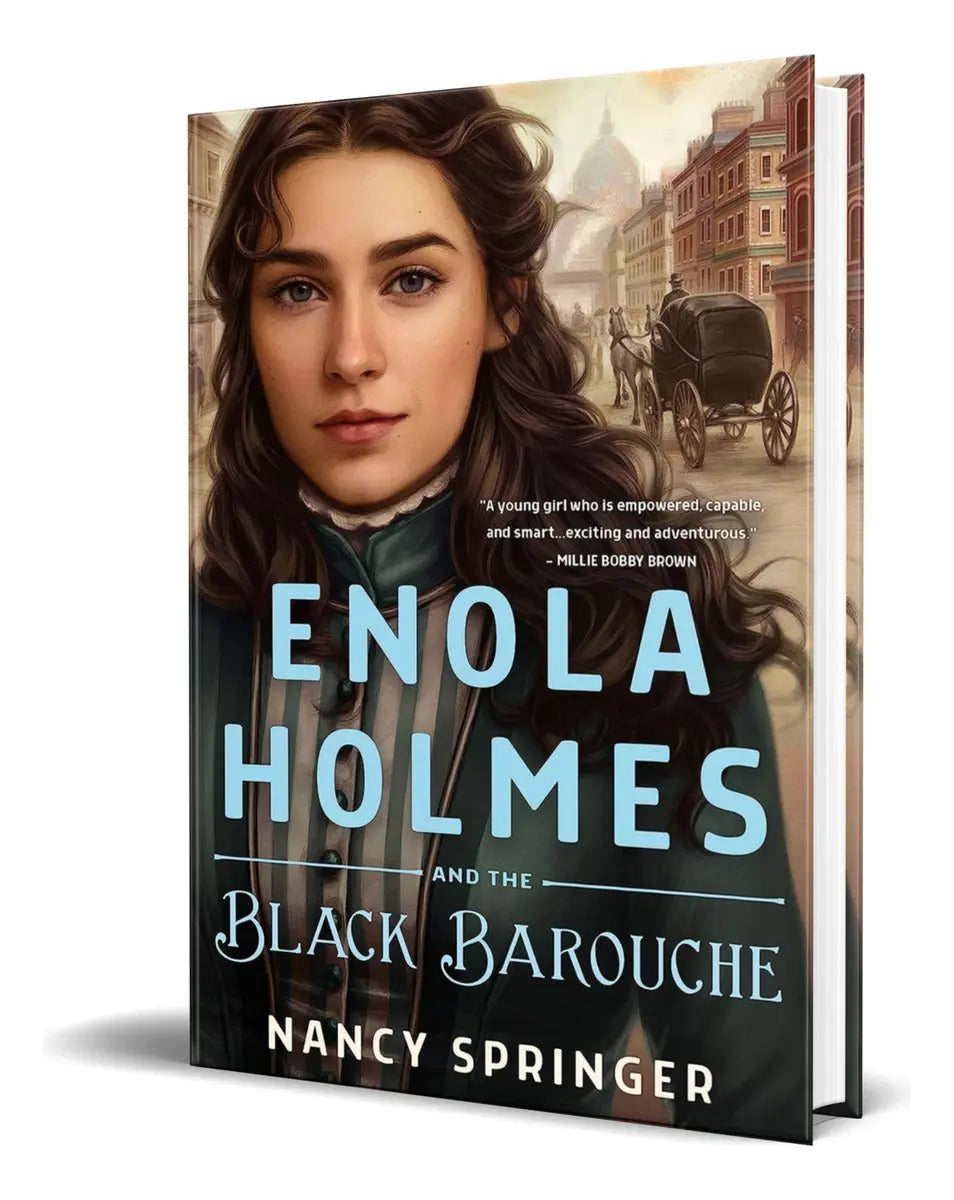 Portada de Libro Enola Holmes And The Black Barouche [ Original ]