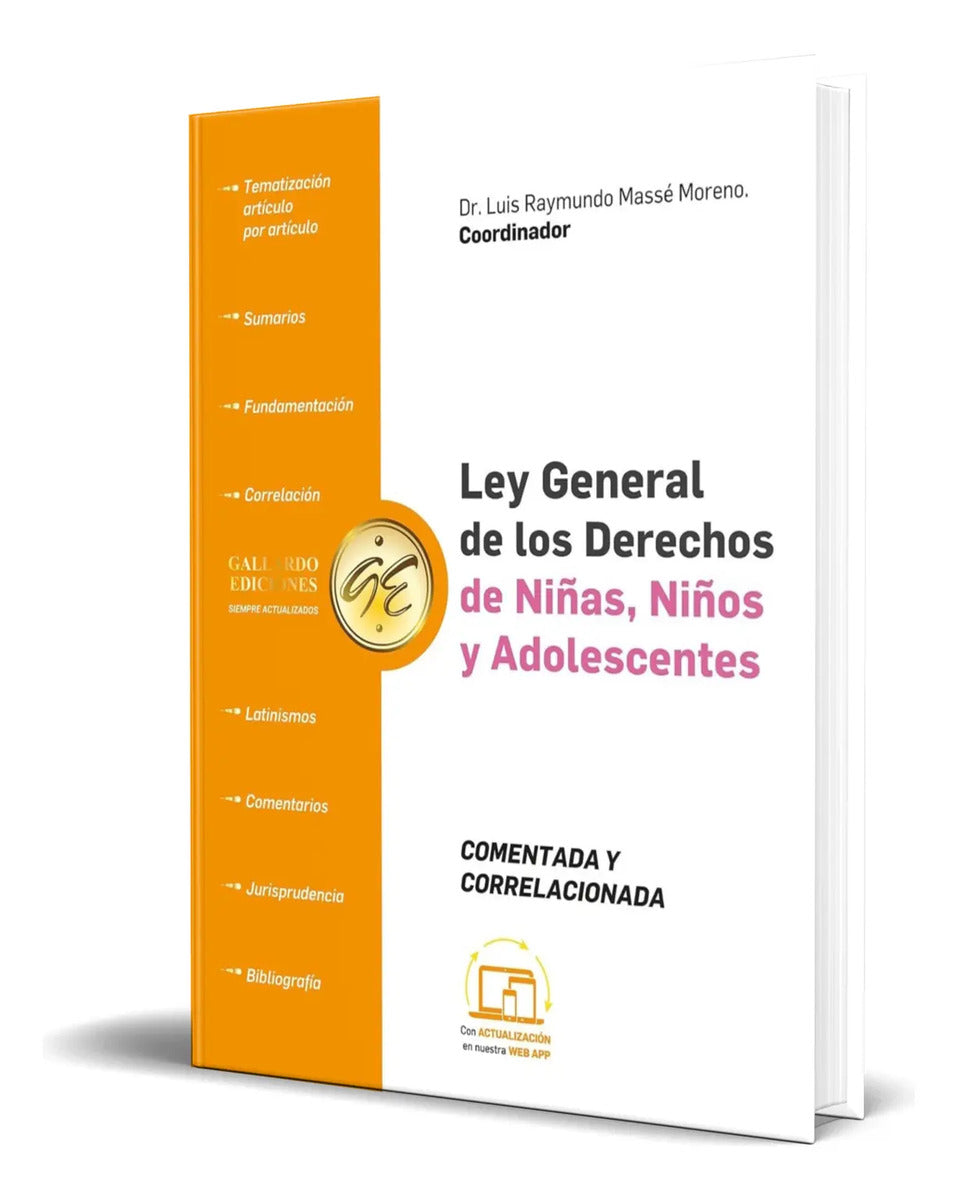 Portada de Libro Ley General De Los Derechos De Niñas Y Niños [ 2024 ]