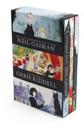 Portada de Boxset [ 3 Books ] Coraline, The Graveyard Book, Fortunately