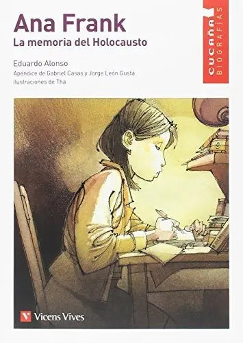 Portada de Ana Frank La Memoria Del Holocausto Cuca A Biografias