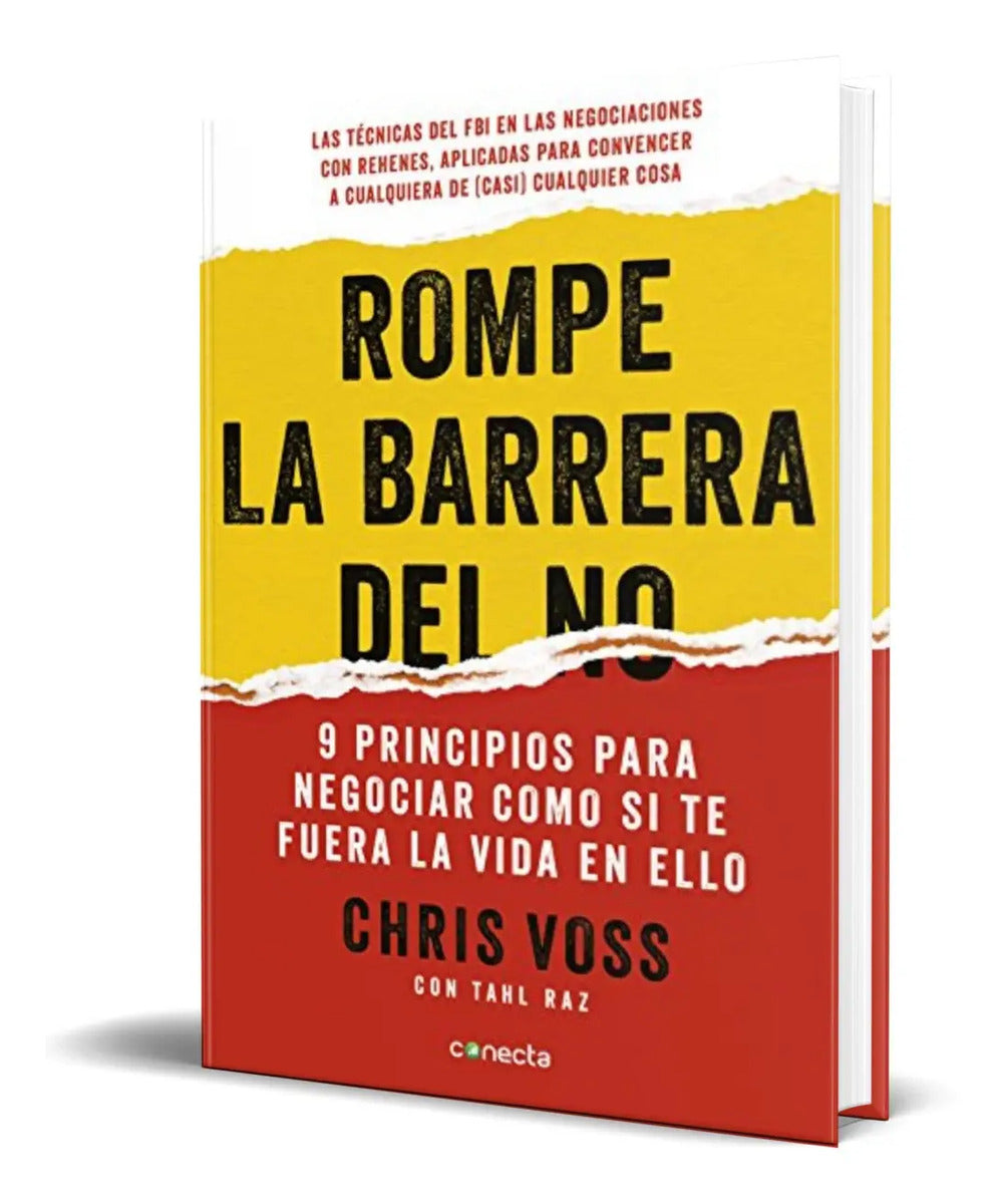 Portada de Libro Rompe La Barrera Del No - Chris Voss [ Original ]