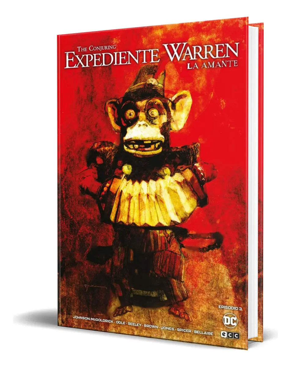 Portada de Libro Expediente Warren [ La Amante ] Original, De David L. Johnson. Editorial Ecc Ediciones, Tapa Blanda En Espa…