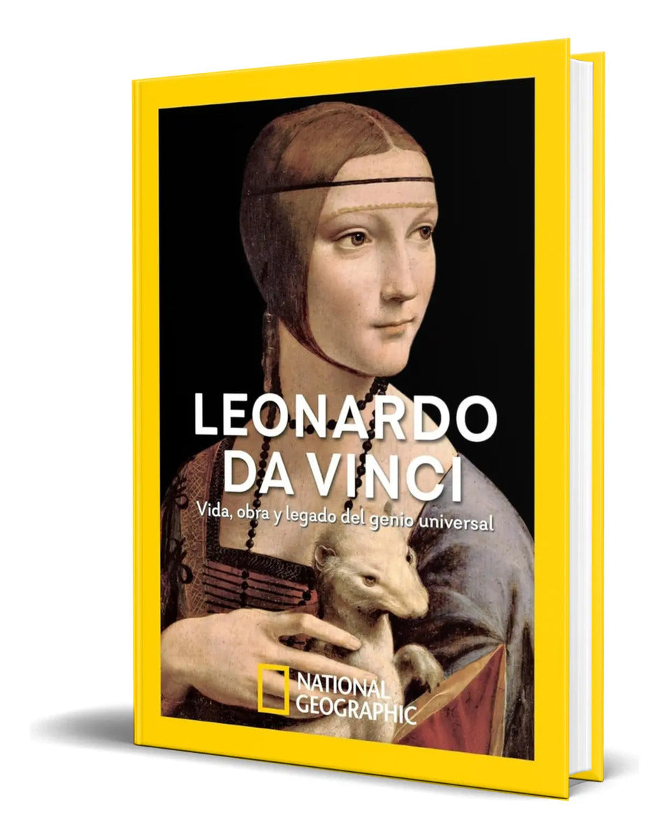 Portada de Libro Leonardo Da Vinci [ Vida, Obra Y Legado ] Original