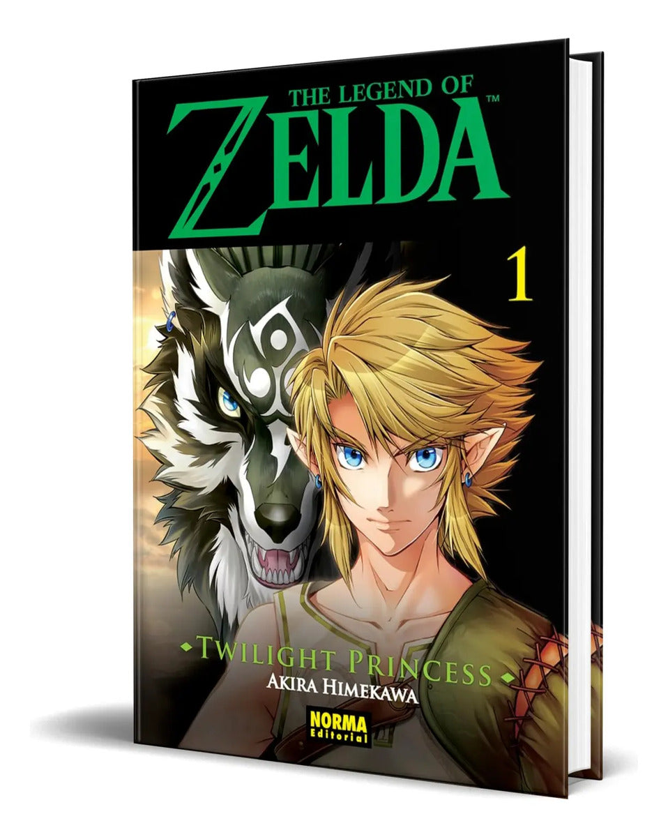 Portada de Libro Legend Of Zelda 1 Twilight Princess [ Manga ] Español