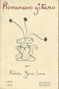 Portada de Libro Romancero Gitano [ Federico Garcia Lorca ] Original