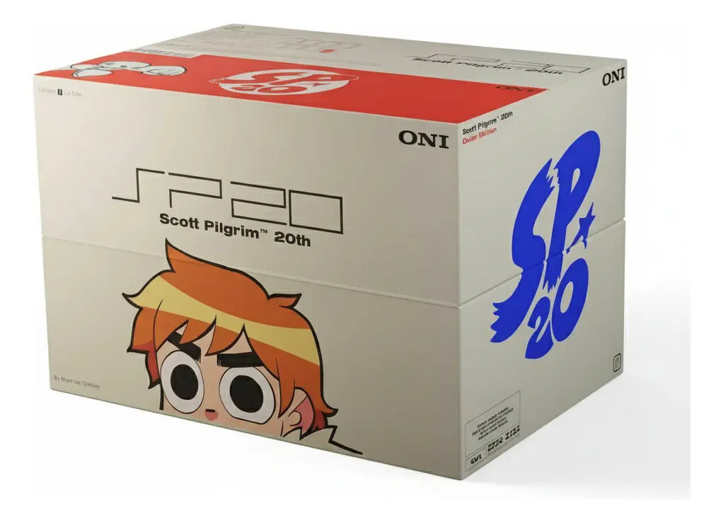 Portada de Scott Pilgrim 20th Anniversary Color Hardcover Box Set