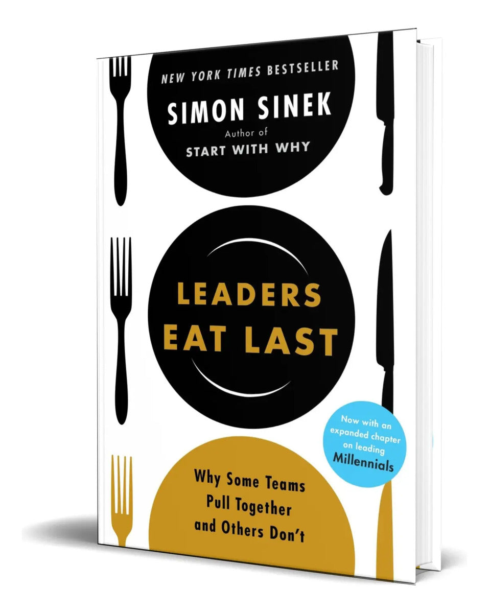 Portada de Libro Leaders Eat Last [ Simon Sinek ] Original