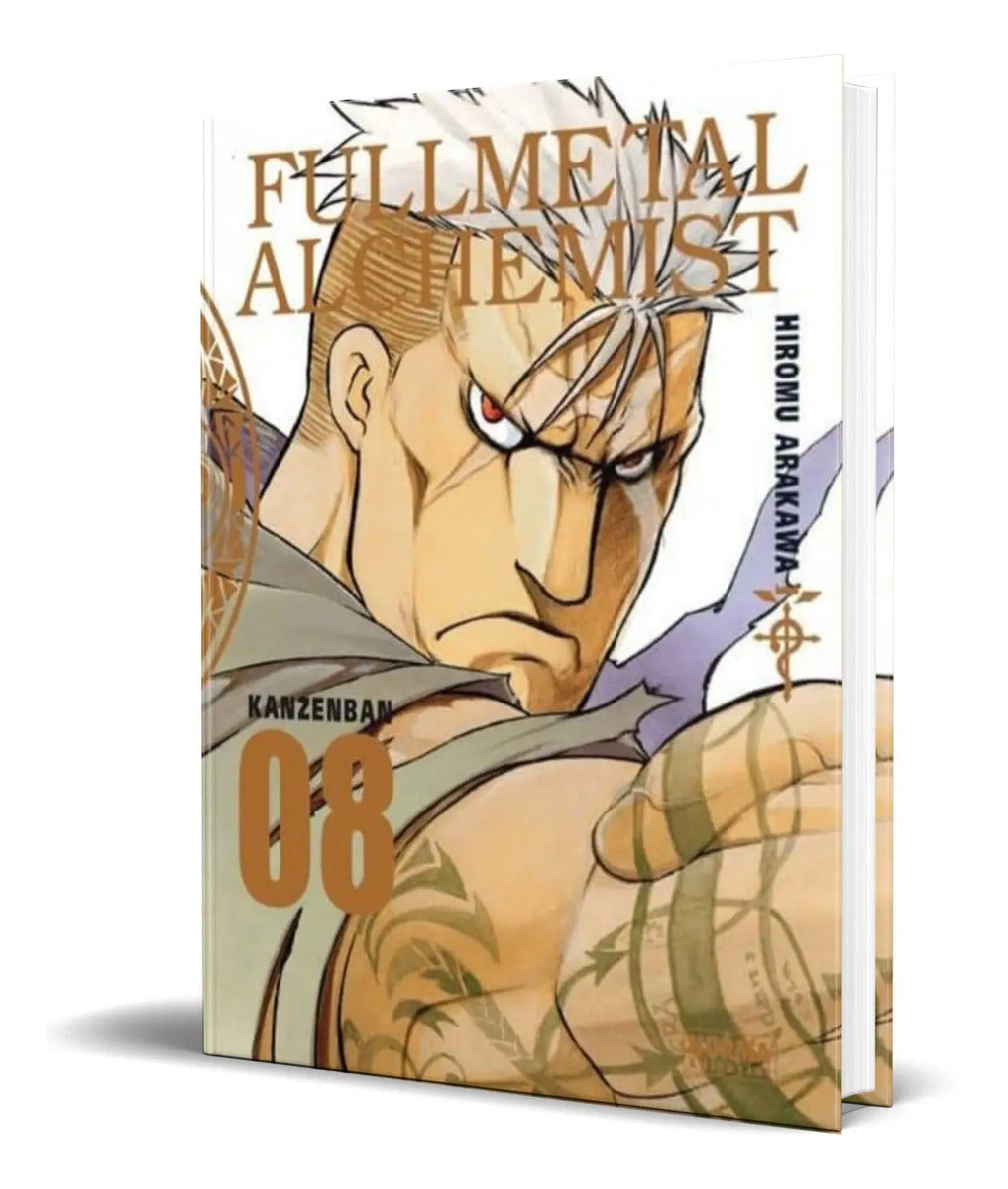 Portada de Libro Fullmetal Alchemist [ Kanzenban Vol.8 ] Original