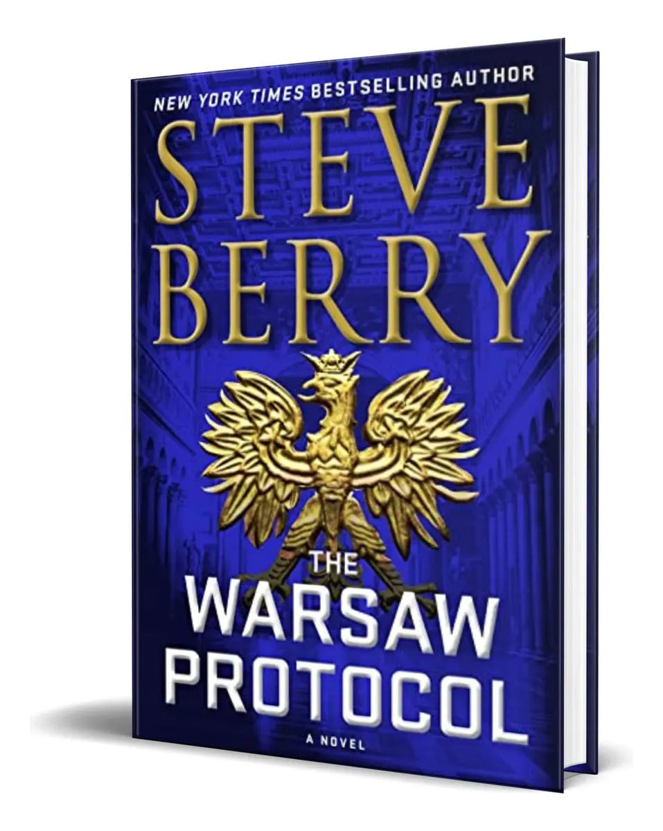 Portada de The Warsaw Protocol, De Steve Berry. Editorial Hodder And Stoughton, Tapa Blanda En Inglés, 2020