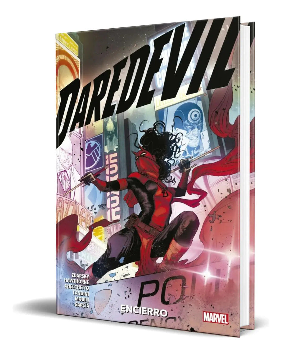 Portada de Libro Marvel Premiere Daredevil Vol.7 [ Encierro ] Original