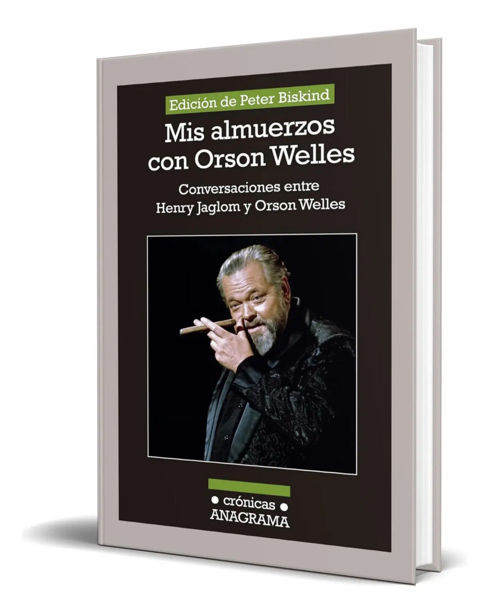Portada de Mis Almuerzos Con Orson Welles [ Peter Biskind ] Original