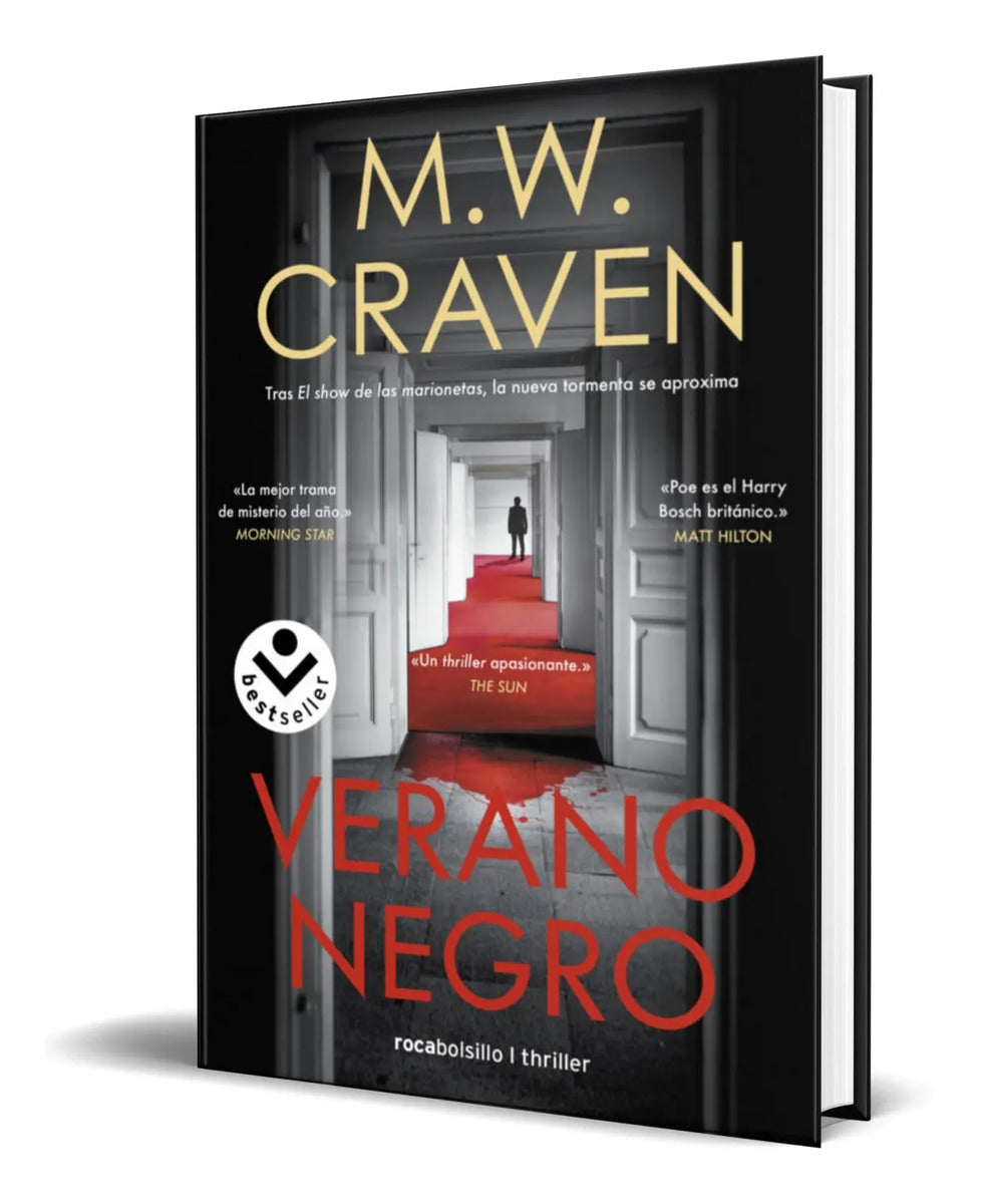Portada de Libro Verano Negro [ M.w. Craven ] Original