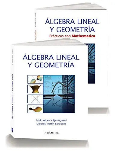 Portada de Pack-algebra Lineal Y Geometria -ciencia Y Tecnica-, De Pablo Alberca Bjerregaard. Editorial Piramide, Tapa Bland…