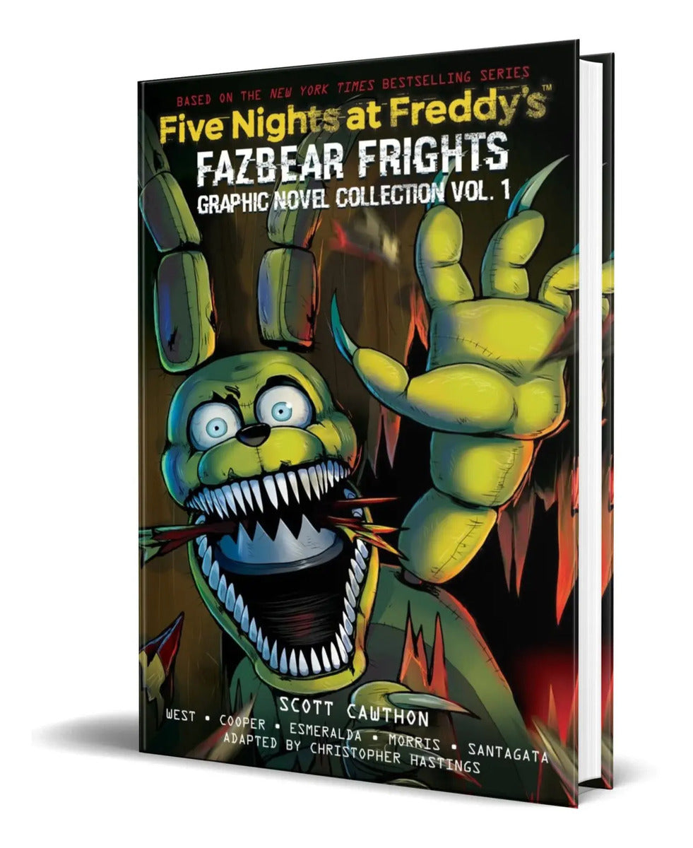 Portada de Libro Five Nights At Freddys Fazbear Frights Graphic Novel 1