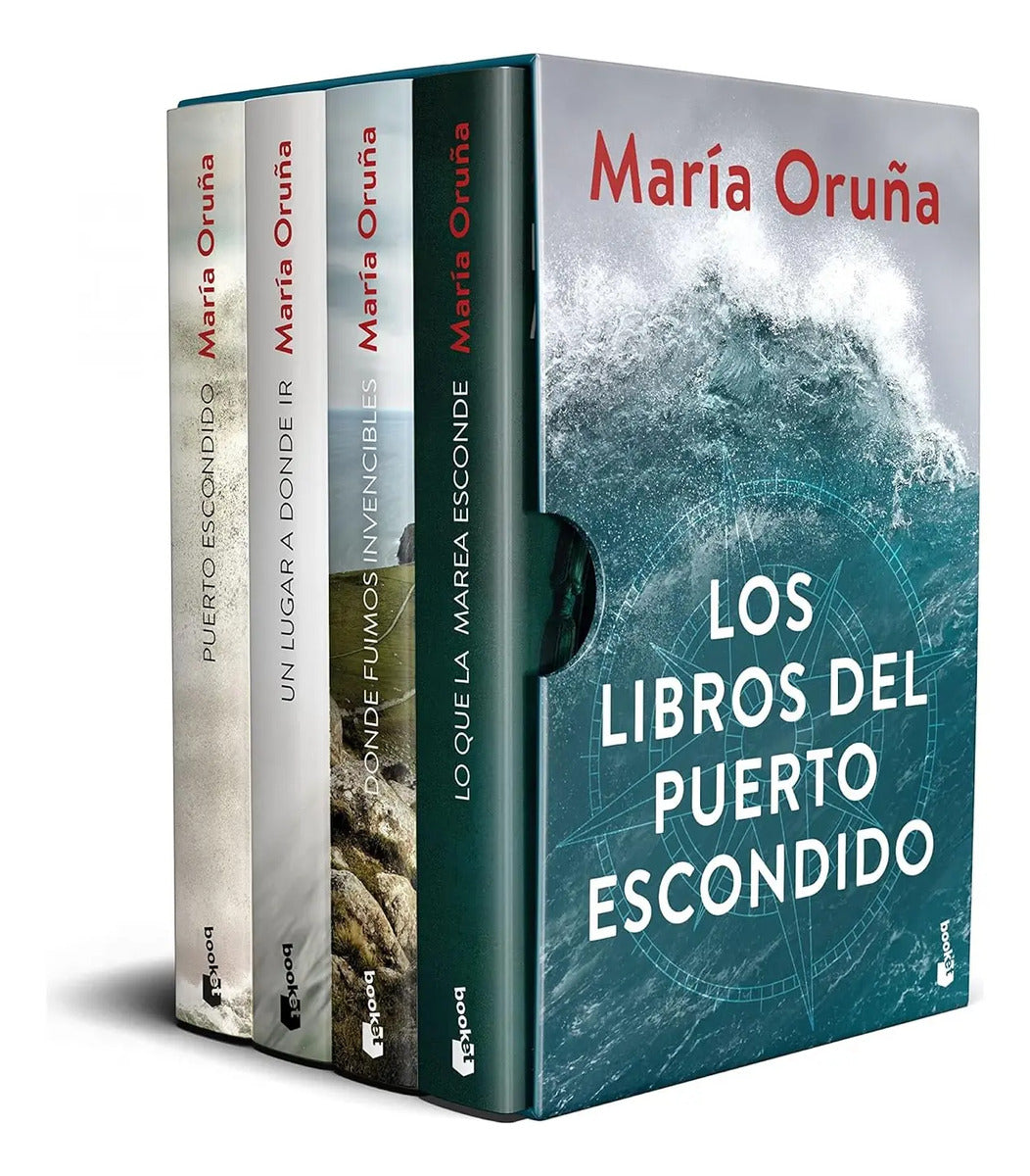 Portada de Libro Estuche Los Libros Del Puerto Escondido [ Original ]