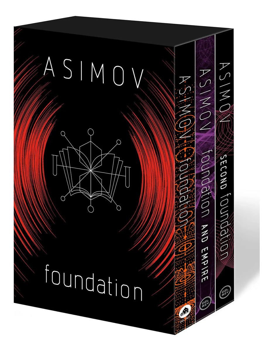 Portada de Estuche Foundation 3-book Boxed Set [ Isaac Asimov] Original