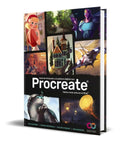 Portada de Libro Guía De Iniciacion A La Pintura Digital Con Procreate
