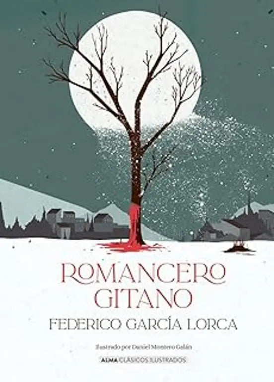 Portada de Libro Romancero Gitano [ Federico Garcia Lorca ] Original