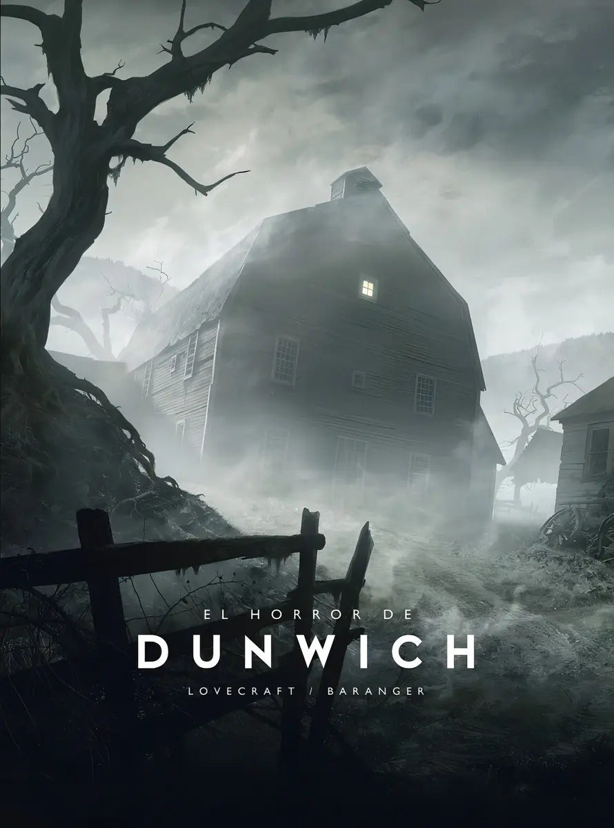 Portada de El Horror De Dunwich, De François Baranger. Editorial Minotauro, Tapa Dura En Español