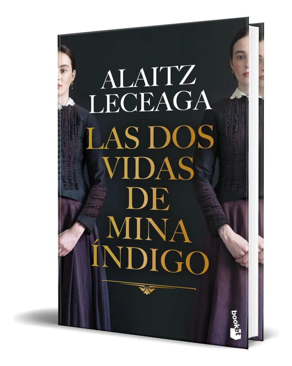 Portada de Libro Las Dos Vidas De Mina Índigo Alaitz Leceaga Original