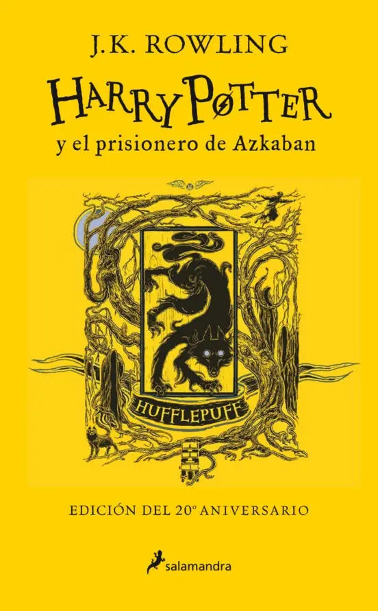 Portada de Harry Potter 3: Harry Potter Y El Prisionero De Azkaban - Hufflepuff - 20 Aniversario - J. K. Rowling