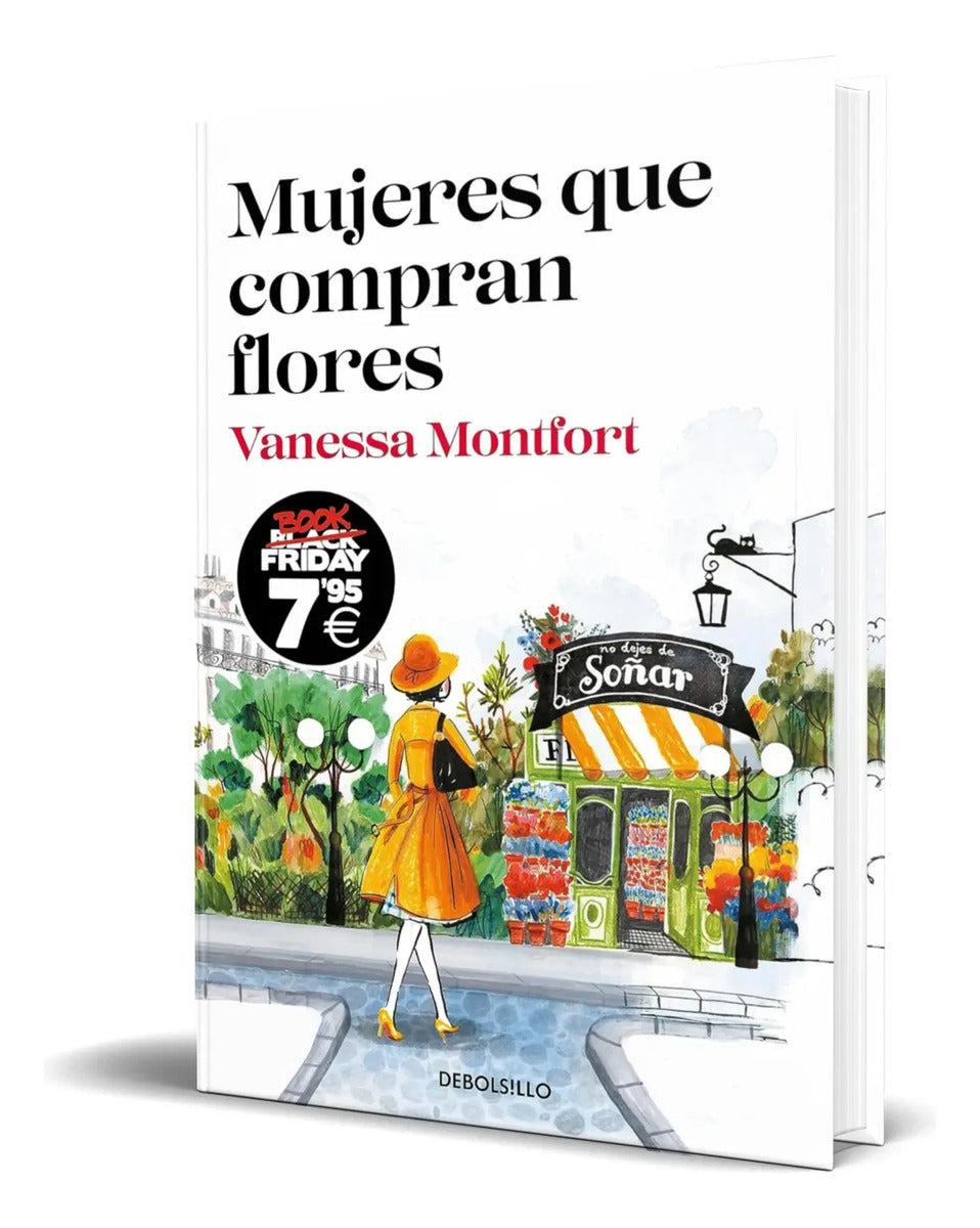 Portada de Libro Mujeres Que Compran Flores Vanessa Montfort Original