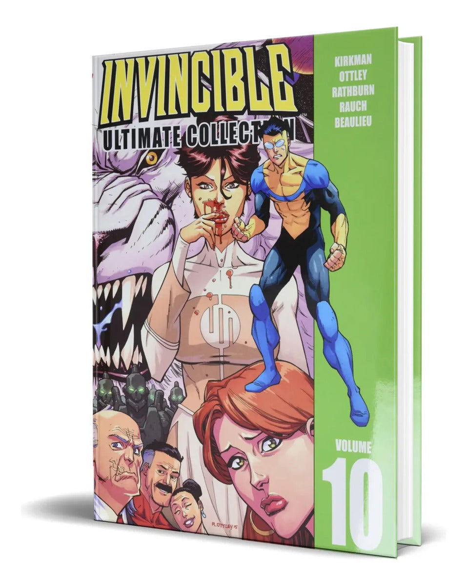 Portada de Libro Invincible [ The Ultimate Collection Vol.10 ] Original