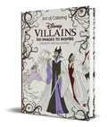 Portada de Libro Para Colorear Villanos Disney [ 100 Imagenes ] P. Dura