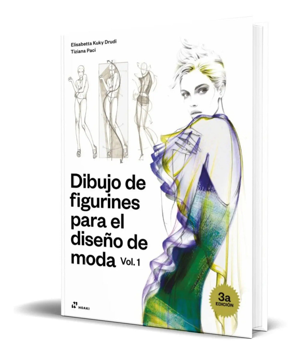 Portada de Libro Dibujo De Figurines Para El Diseño De Moda Vol.1