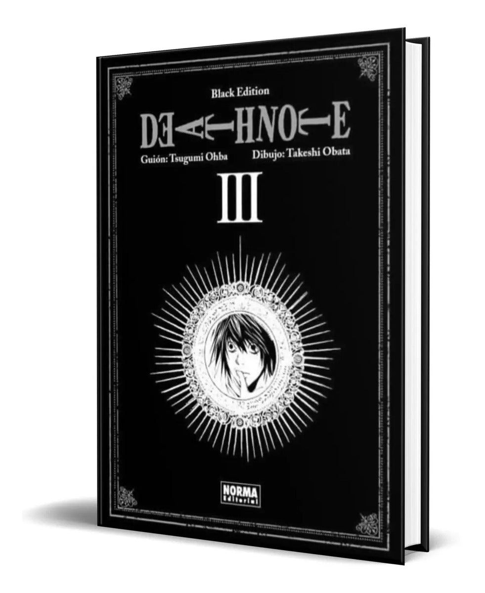 Portada de Libro Death Note Black Vol.3 [ Tsugumi Ohba ] Español