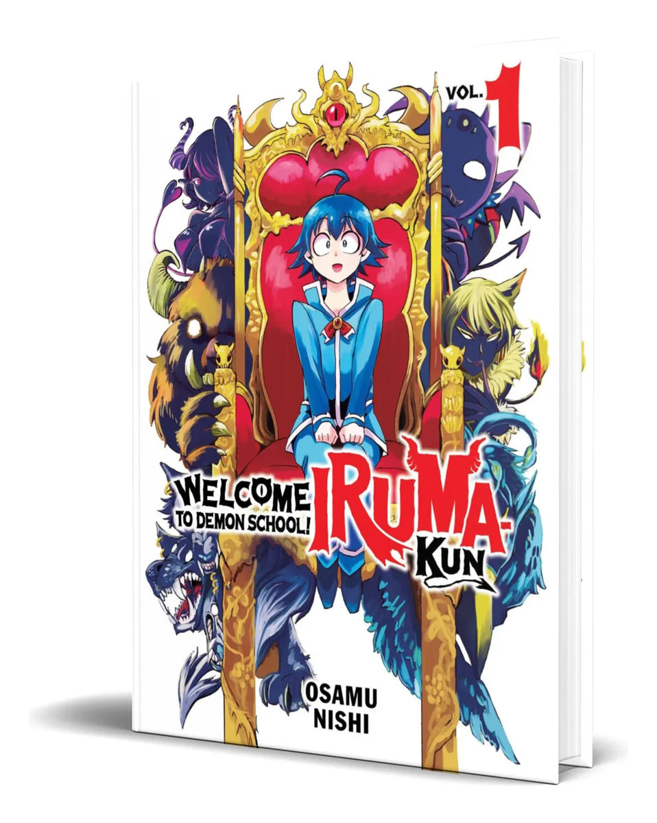 Portada de Libro Welcome To Demon School [ Iruma-kun Vol.1 ] Original