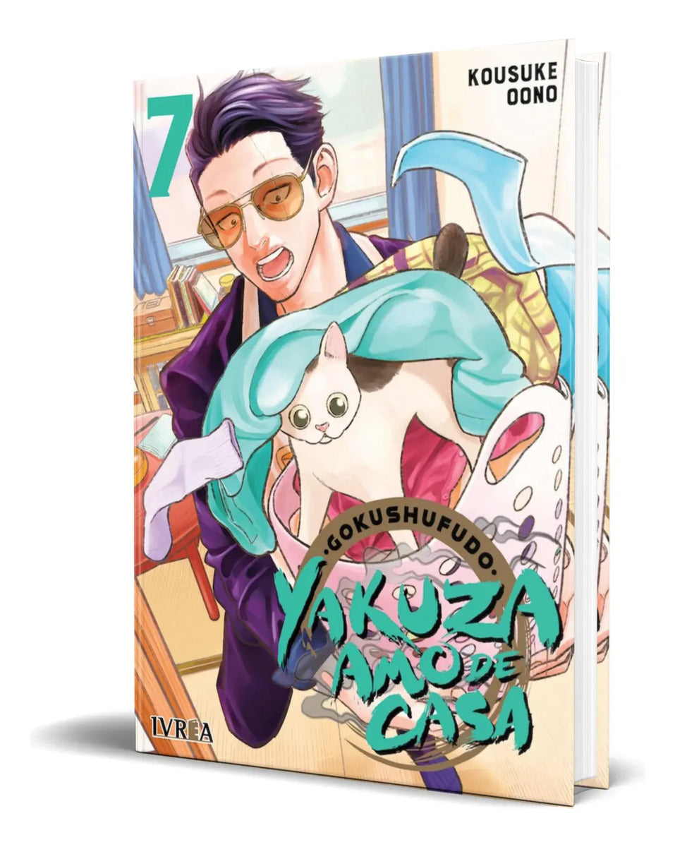 Portada de Libro Gokushufudo [ Yakuza Amo De Casa Vol.7 ] Original