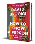 Portada de Libro How To Know A Person [ David Brooks ] Original