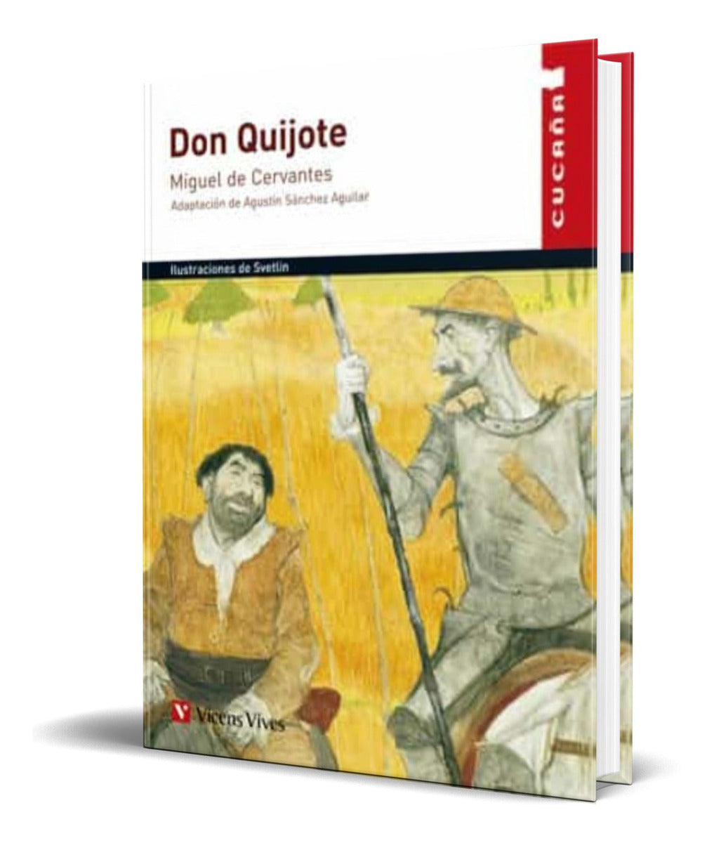 Portada de Libro Don Quijote [ Miguel De Cervantes ] Original