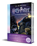 Portada de Harry Potter Y La Piedra Filosofal 25 Aniversario Pasta Dura
