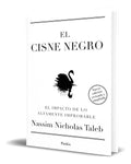 Portada de Libro El Cisne Negro [ Nassim Nicholas Taleb ] Original