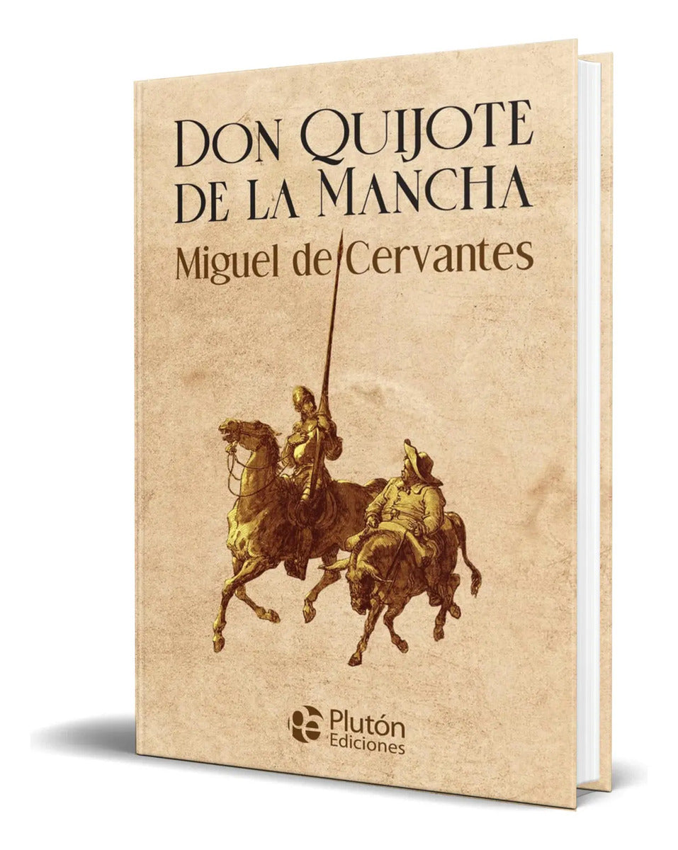 Portada de Libro Don Quijote De La Mancha [ M, De Cervantes ] Original