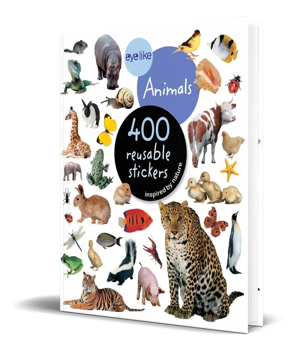 Portada de Libro Eyelike Stickers Animals [ Workman Publishing ]