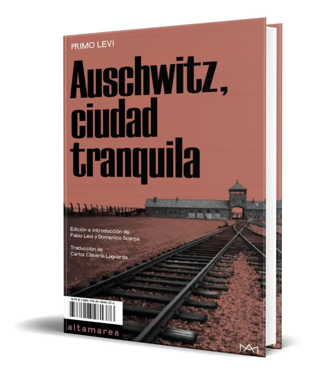 Portada de Libro Auschwitz, Ciudad Tranquila [ Primo Levi ] Original