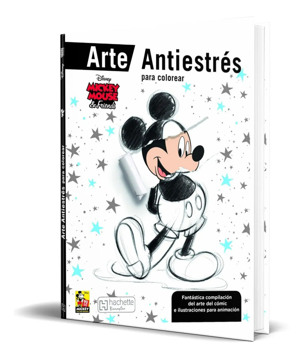 Portada de Libro Para Colorear Para Niños [ Mickey Mouse Y Sus Amigos ]