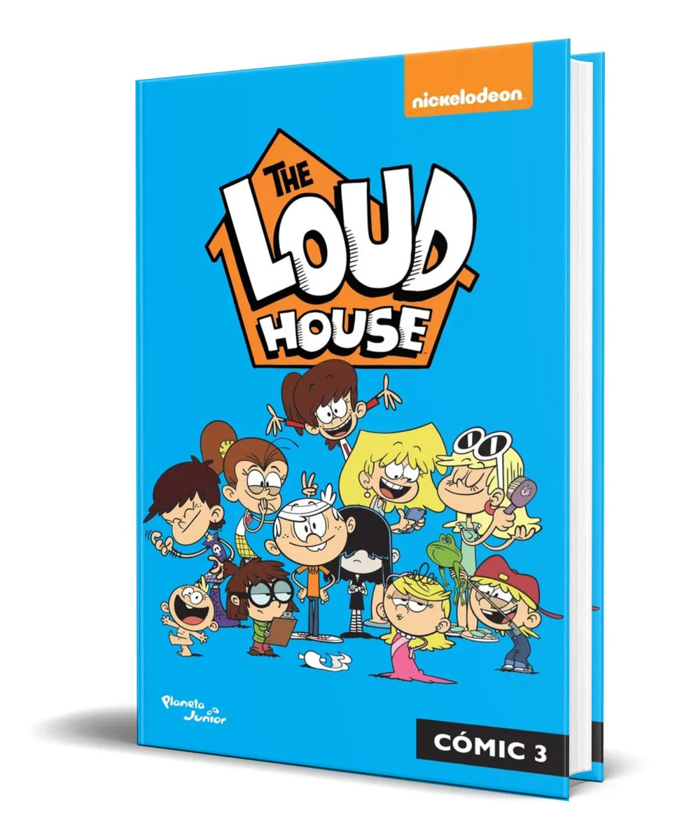 Portada de Libro The Loud House [ Cómic 3 Nickelodeon ] Original