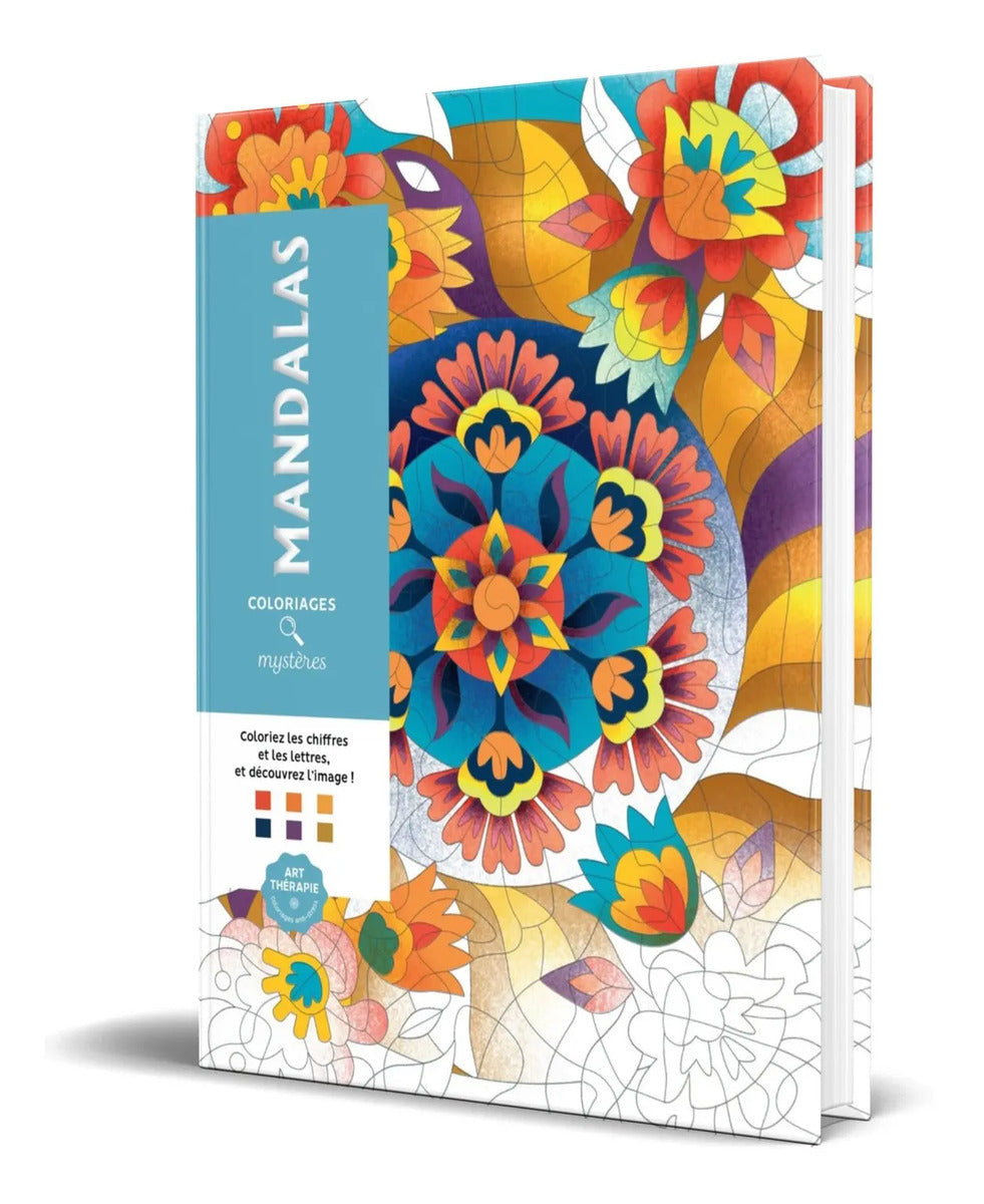 Portada de Libro Colorea Y Descubre El Misterio [ Mandalas ] Original