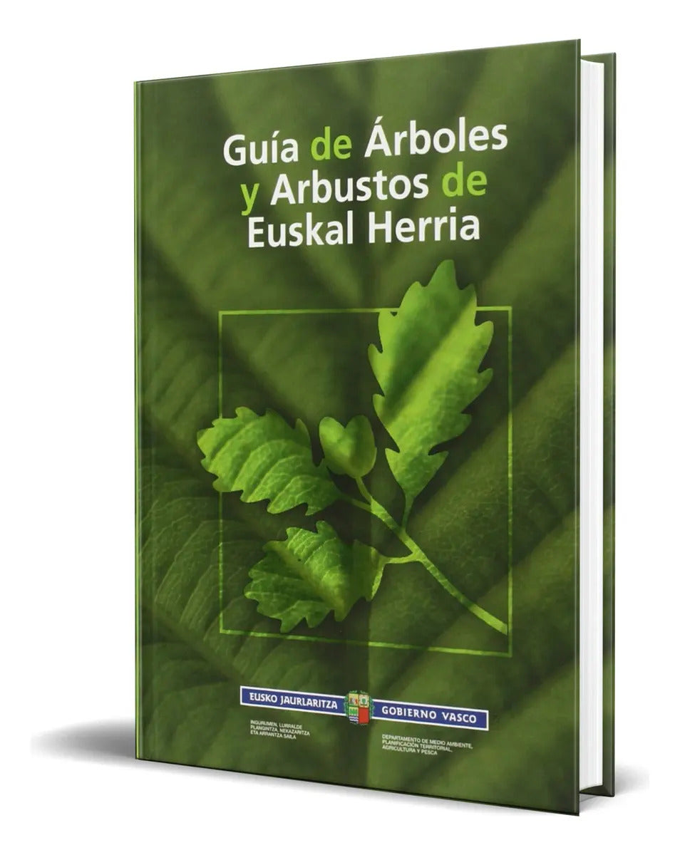 Portada de Libro Guia De Arboles Y Arbustos De Euskal Herria Original, De Iñaki Aizpuru. Editorial Eusko Jaurlaritza 2, Tapa…