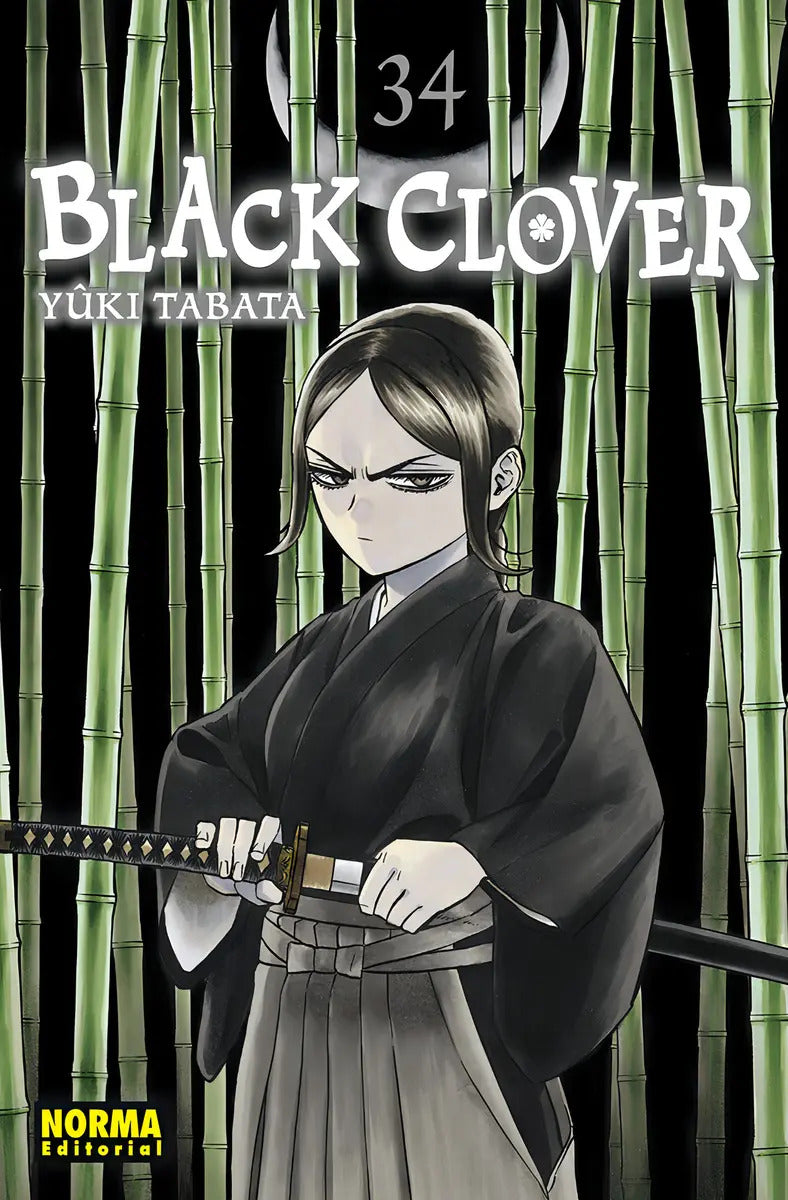 Portada de Black Clover 34, De Tabata, Yûki. Editorial Norma Editorial, S.a. En Español